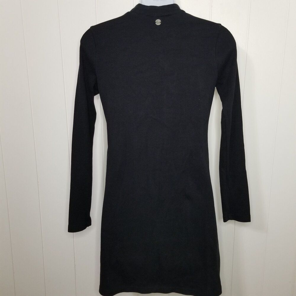 All About Eve Dress Size 2 Minimalist Goth Whimsygoth Long Sleeve LBD - Picture 7 of 11